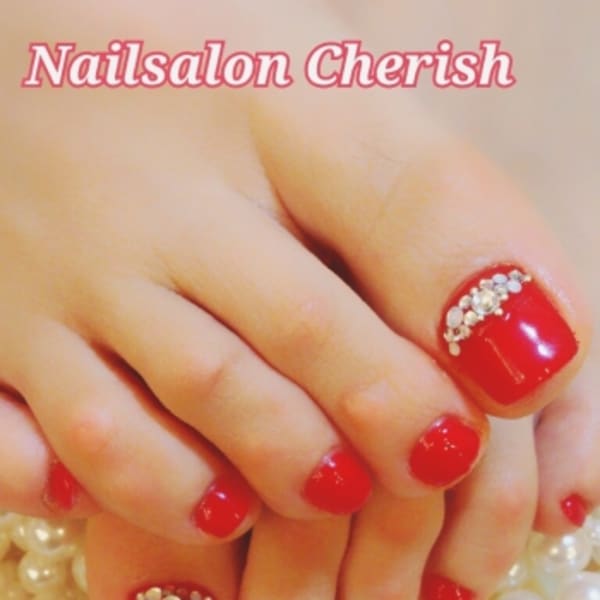 ☆FOOTジェル☆一色×ストーン☆