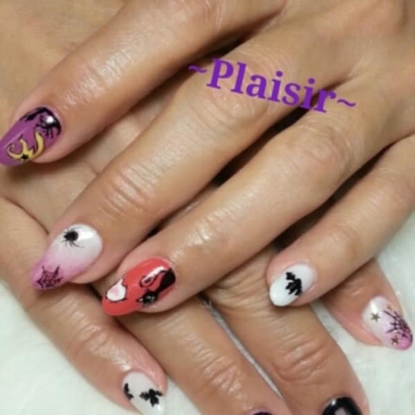 ●POPアートハロウィンNail●