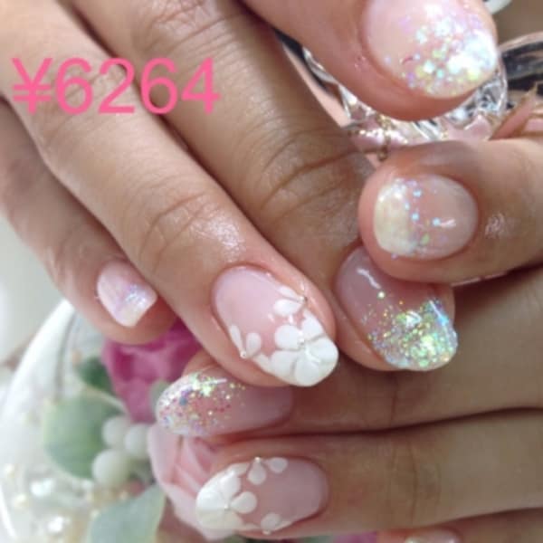 エンボスフラワーアート!