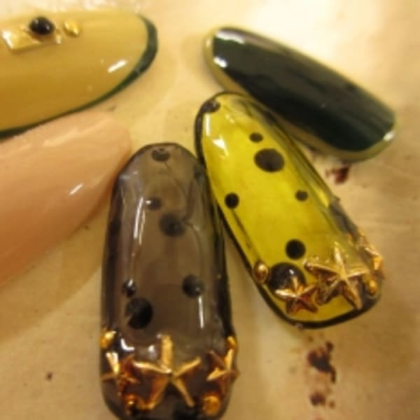 秋カラークリアードット