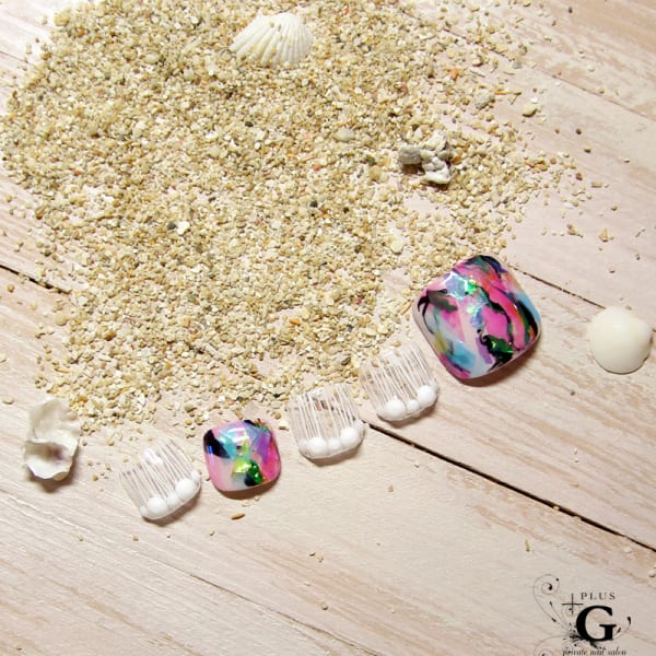 エキゾチックナイトマーブルペディ