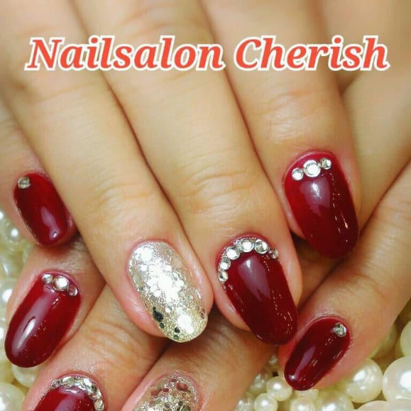 ☆ボルドー☆ネイル|Nailsalon Ｃｈｅｒｉｓｈ
