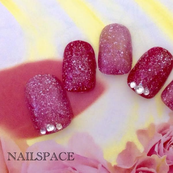 ピンクグリッター