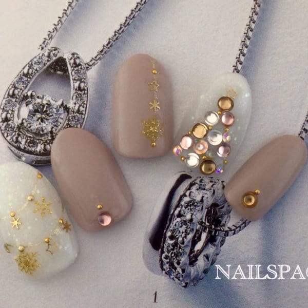 リュクス☆クリスマスネイル