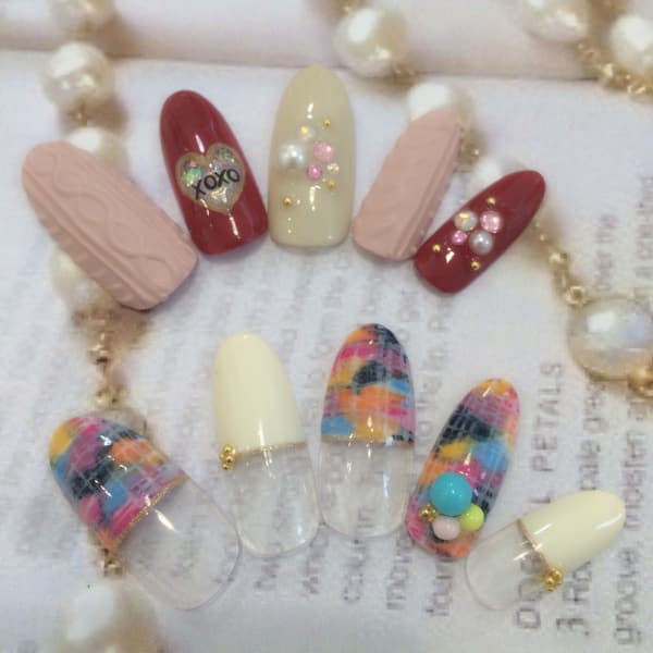 アート10本コース¥6900/オフ込|BellezzaNailSchool&Salon