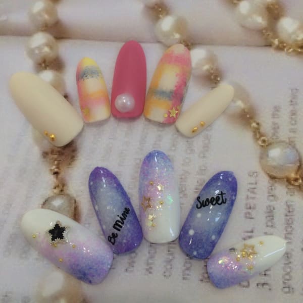 アート10本コース¥6900/オフ込|BellezzaNailSchool&Salon