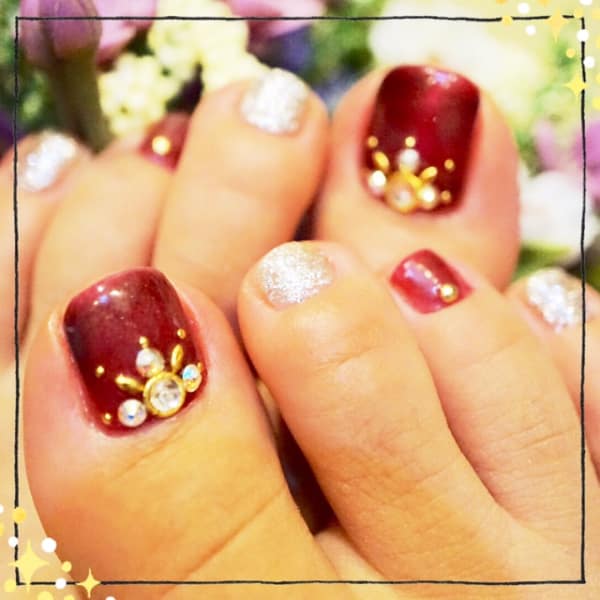 フットアート込々6480円 お好きなデザイン!