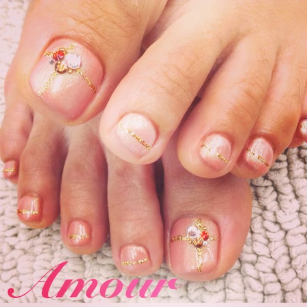 プレゼントネイル☆フットネイル