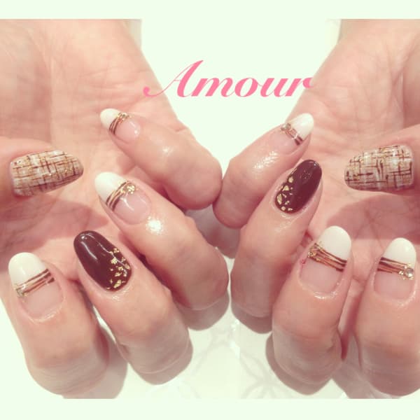 バレンタイン☆チョコレートネイル