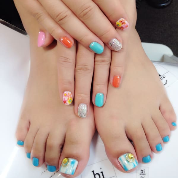 フットネイル(*^_^*)