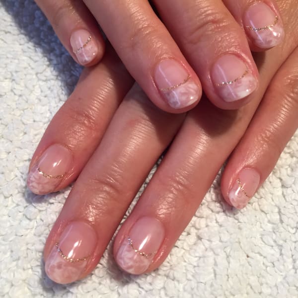 シンプルネイル。