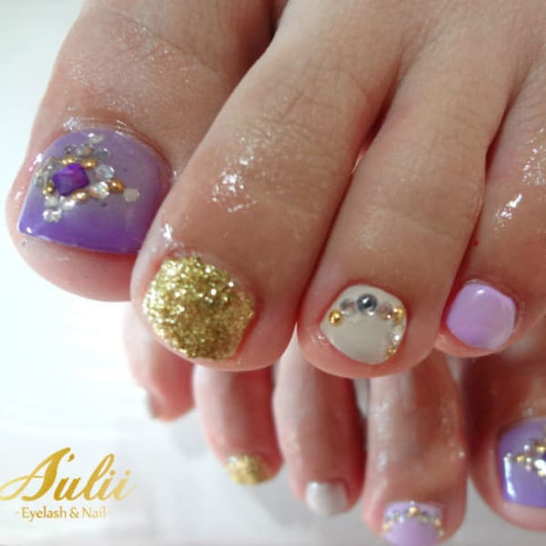 Foot/Girlyラベンダー