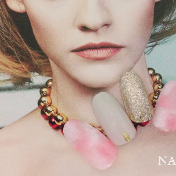 ピンクのタイダイ柄