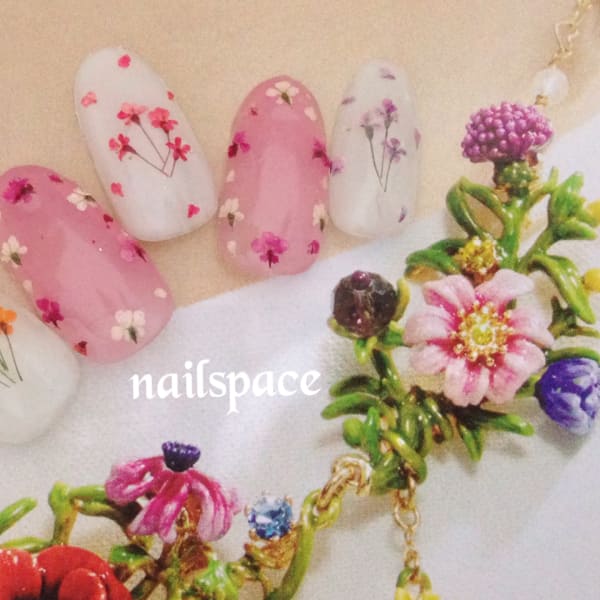 ボタニカルキャンドルネイル/