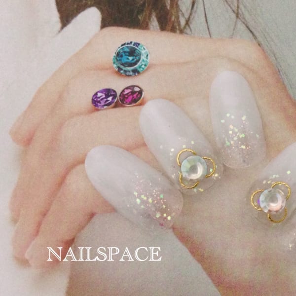 リング&ホワイトグラデーション