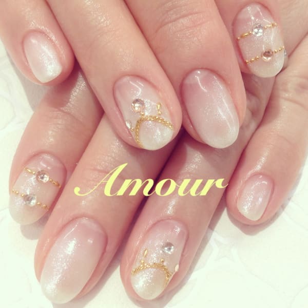 キラキラジュエリーネイル