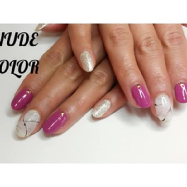 ジェルネイル定額制 ¥6480