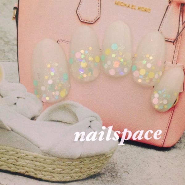 しゅわしゅわミルキーネイル