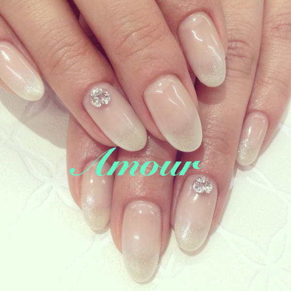 大人グラデーションネイル