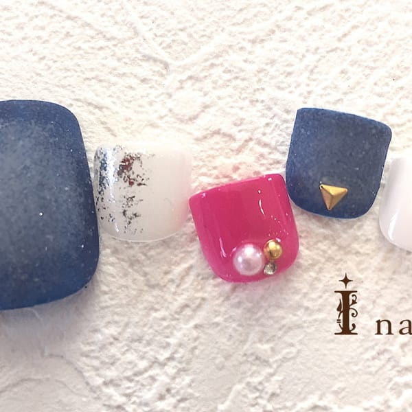 シックデニムネイル