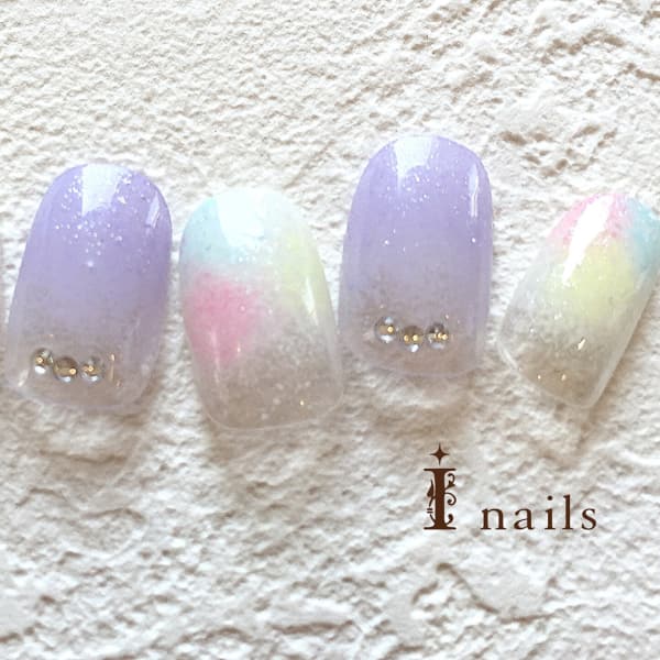 ぽんぽんグラデーション