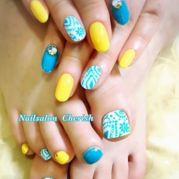 人気No.1サマーネイル☆|Nailsalon Ｃｈｅｒｉｓｈ