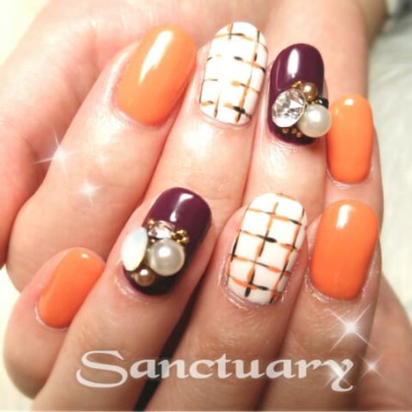 オトナ・ハロウィンネイル