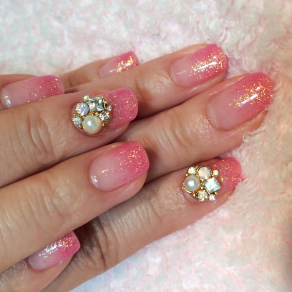 ラメグラデーション