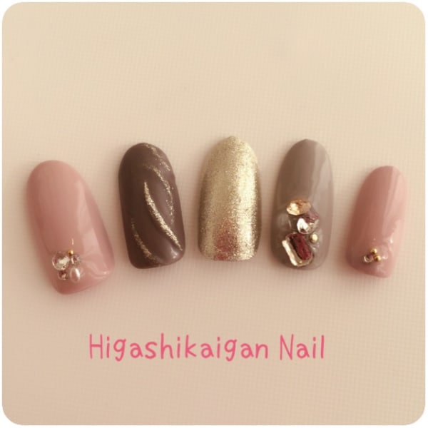 スモーキービジューネイル