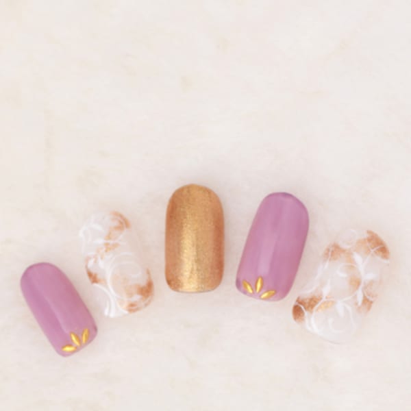 冬のお出かけネイル