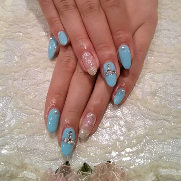 Tiffany風ネイル