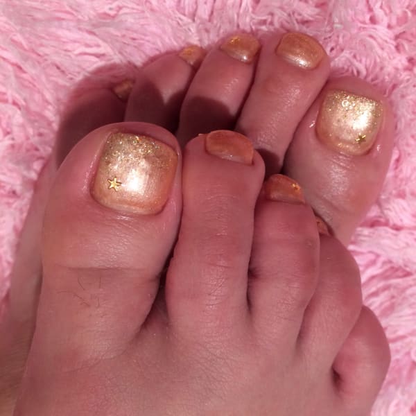 プチアート付きフットジェル