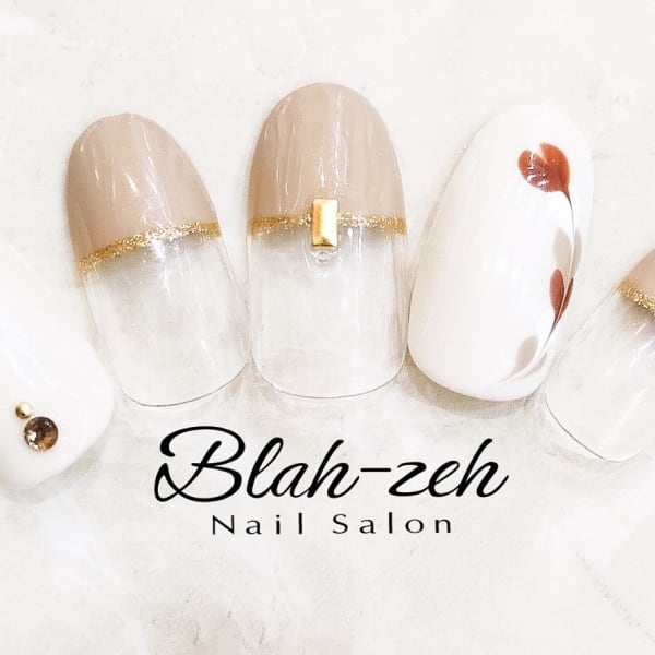 ハートピーコックネイル