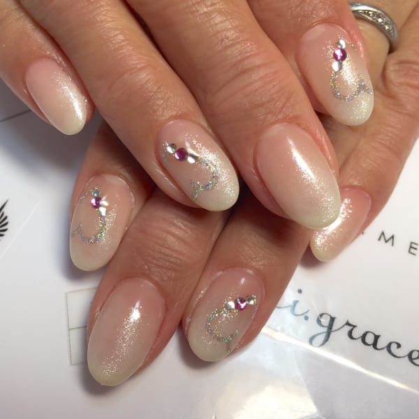 白グラネイル☆¥オフ込6000コース