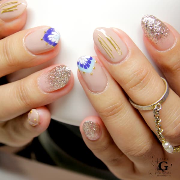 【新規20％OFF×3】ネイティブフラッグネイル