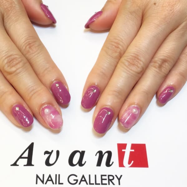 パープル × マーブル