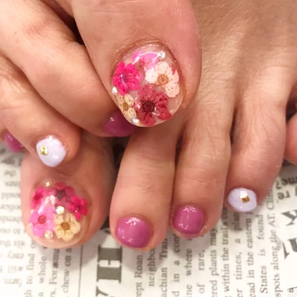 フットネイルアート