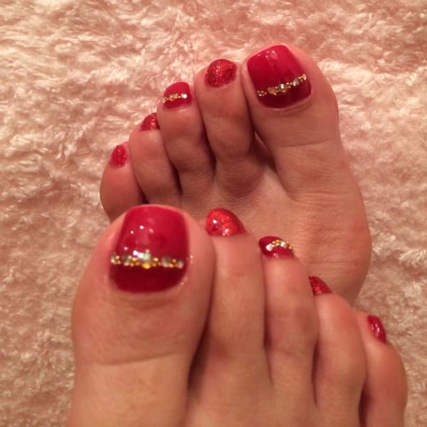 フットジェルワンカラー+ストーン