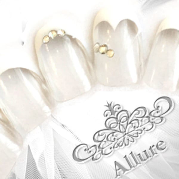 定額ブライダルネイル☆10800円コース|Allure