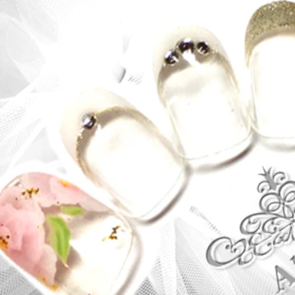 定額ブライダルネイル☆10800円コース|Allure