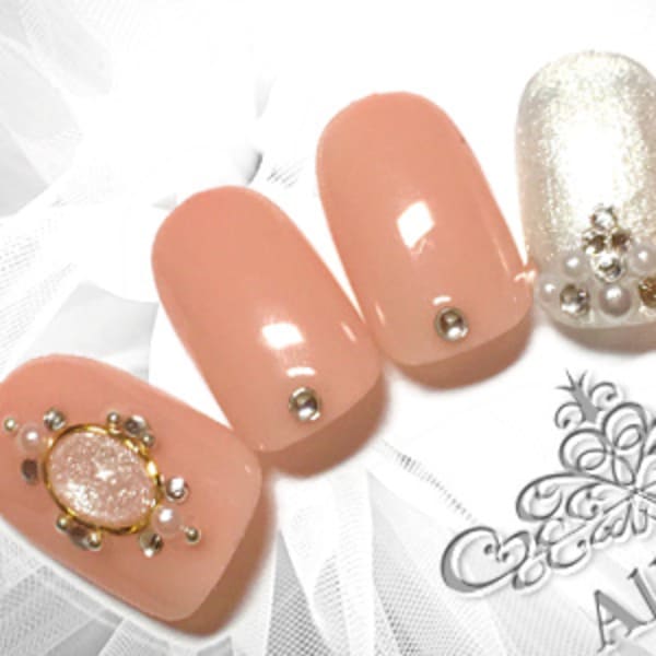 定額ブライダルネイル☆10800円コース|Allure