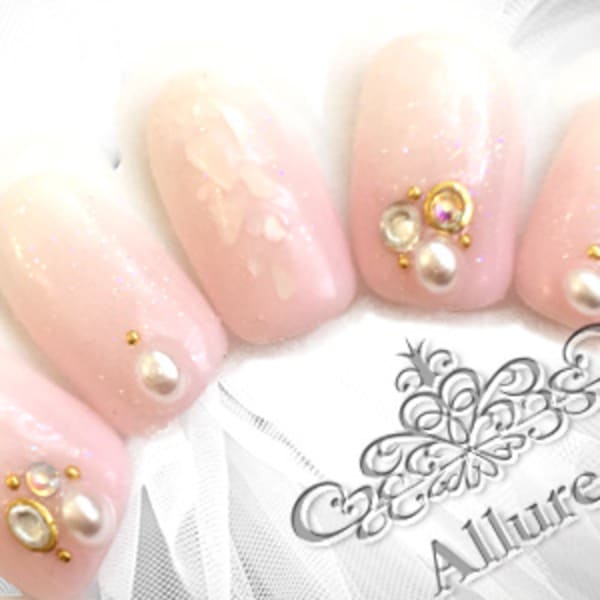 定額ブライダルネイル☆10800円コース|Allure