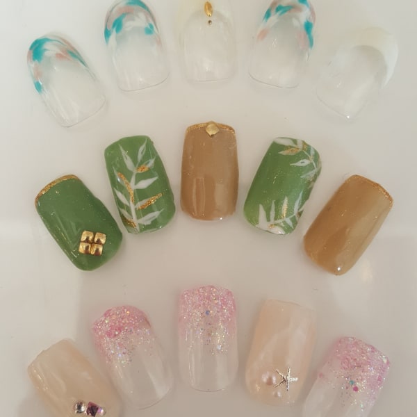 7月のキャンペーンネイル