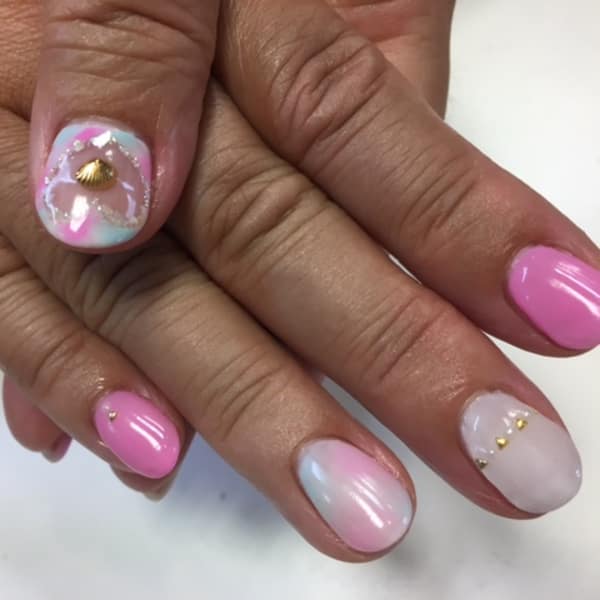 ハートネイル❤️