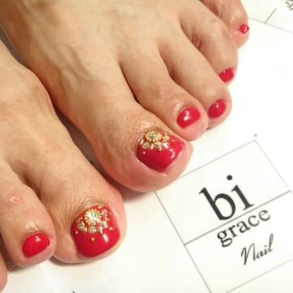 ゴージャスFOOTネイル☆