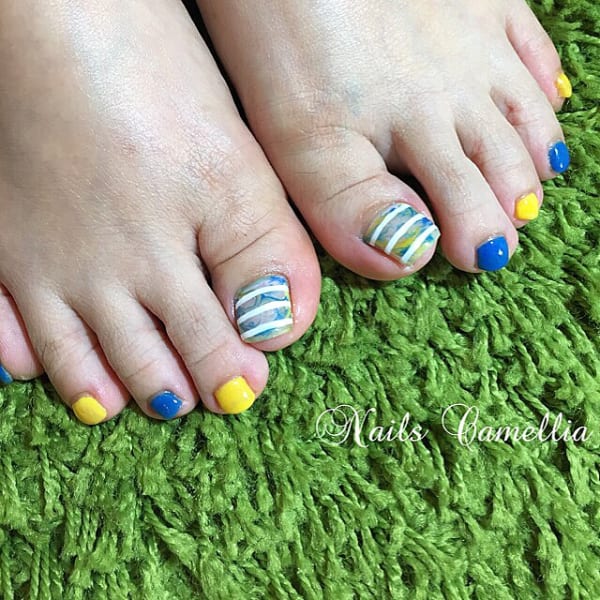 フットジェルネイル