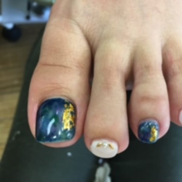 ニュアンスネイル✴︎フット版