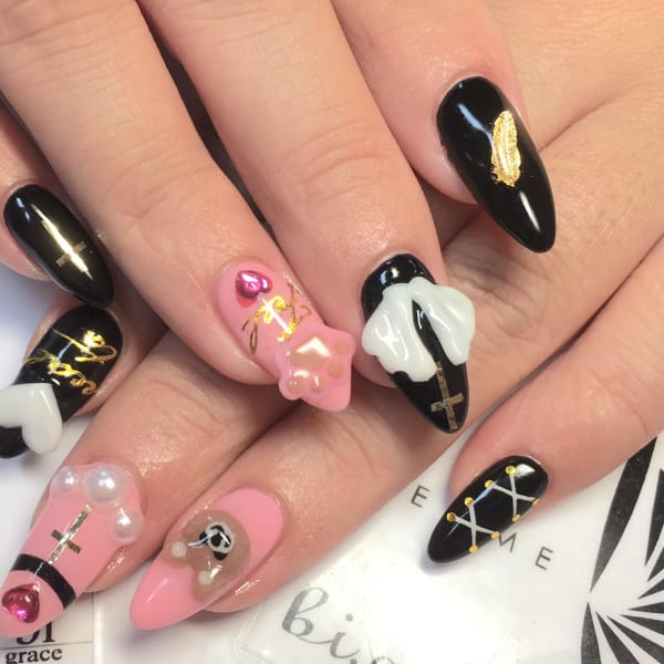 個性派ネイル(^^♪