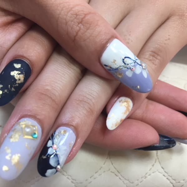 成人式ネイル!!