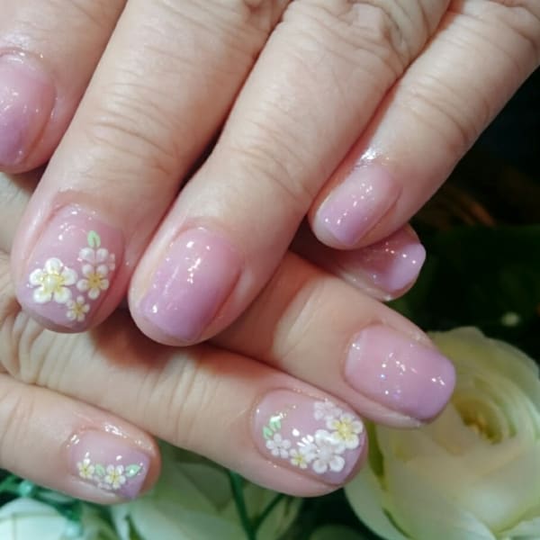 ジェル カラーグラデーション